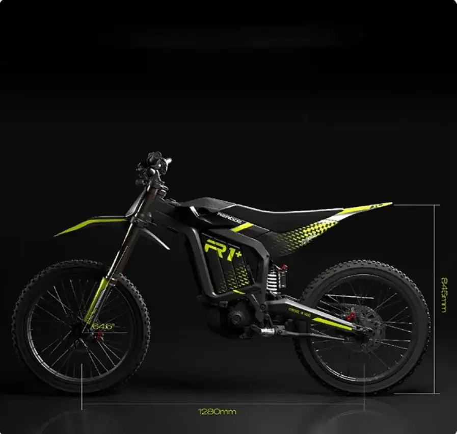 All‑Terrain Electric Dirt Bike 72V 40Ah 17 kW 95 km/h