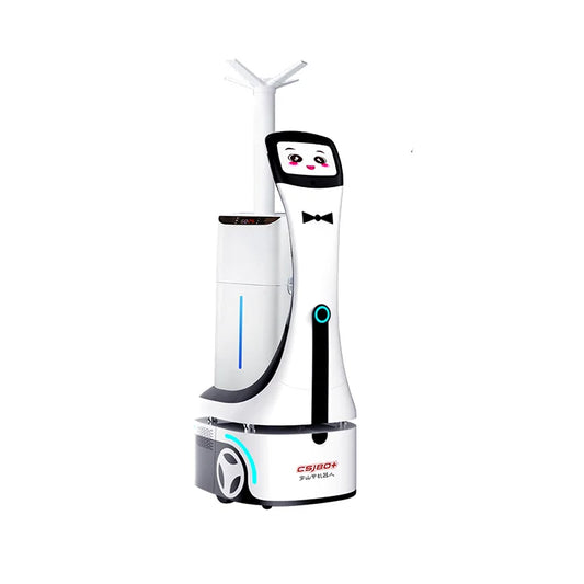 Robot de désinfection autonome à pulvérisation multi‑points – Nettoyage rapide