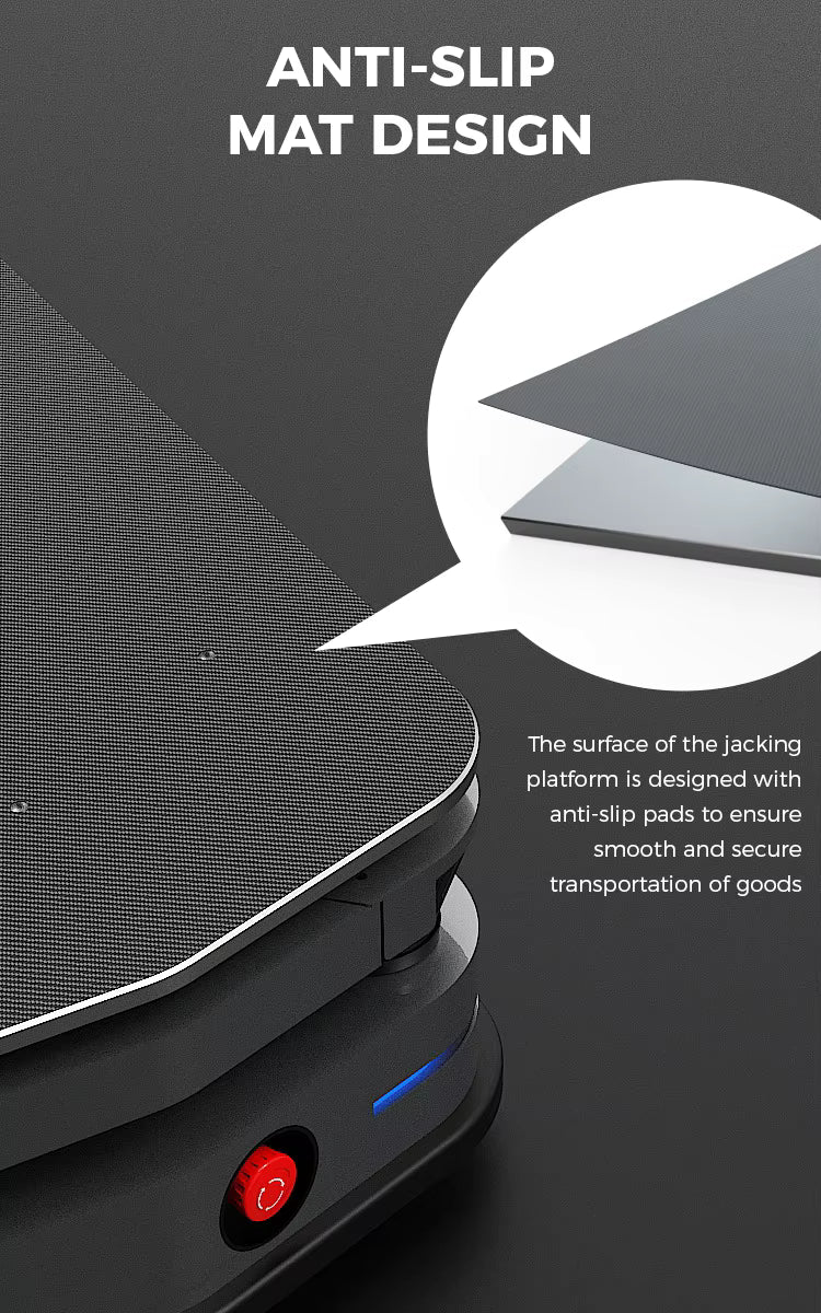 Robot Mobile Autonome Industriel 1000kg Laser SLAM Navigation