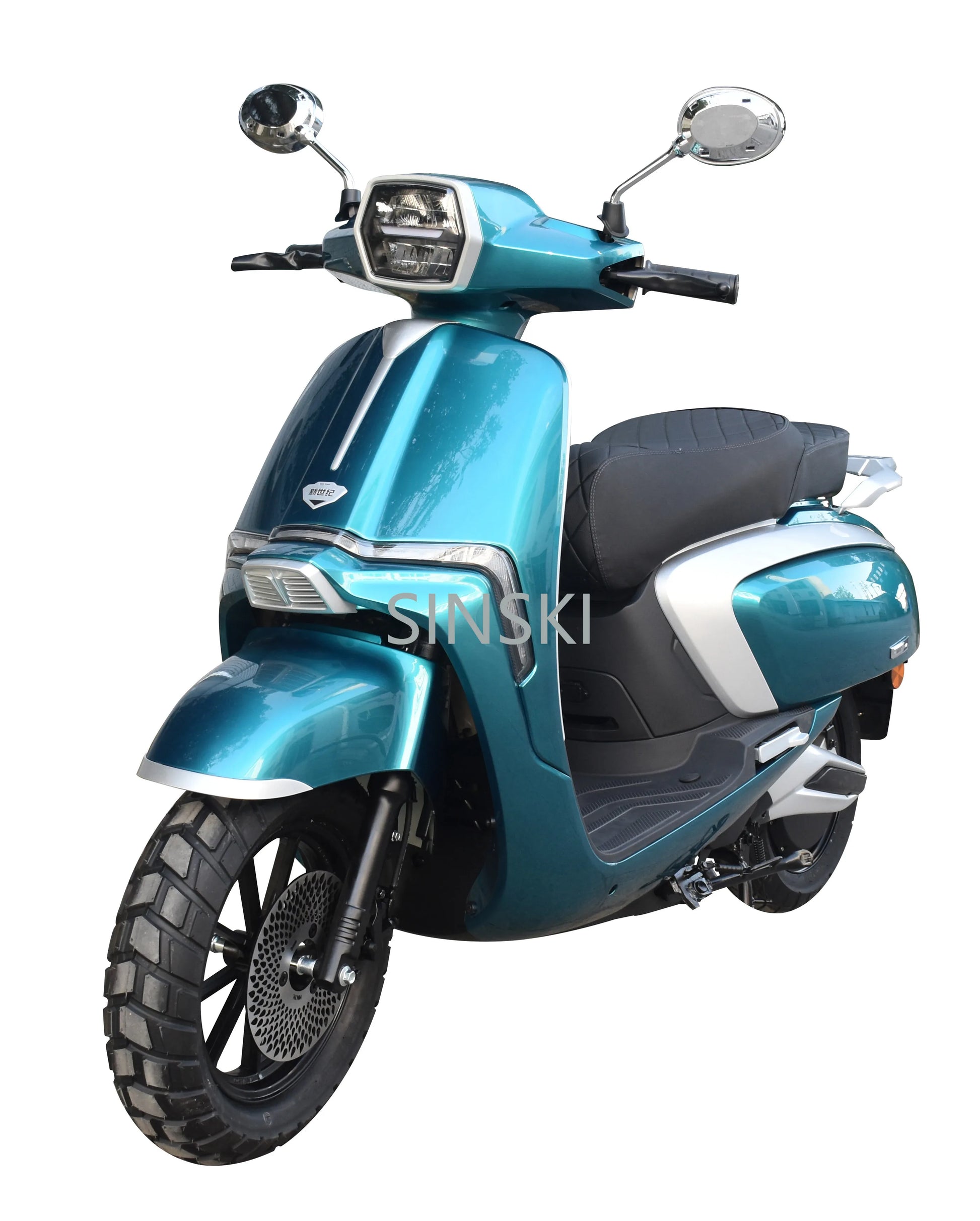 Scooter électrique tout-terrain 3000W 72V, 150km d'autonomie, 110km/h