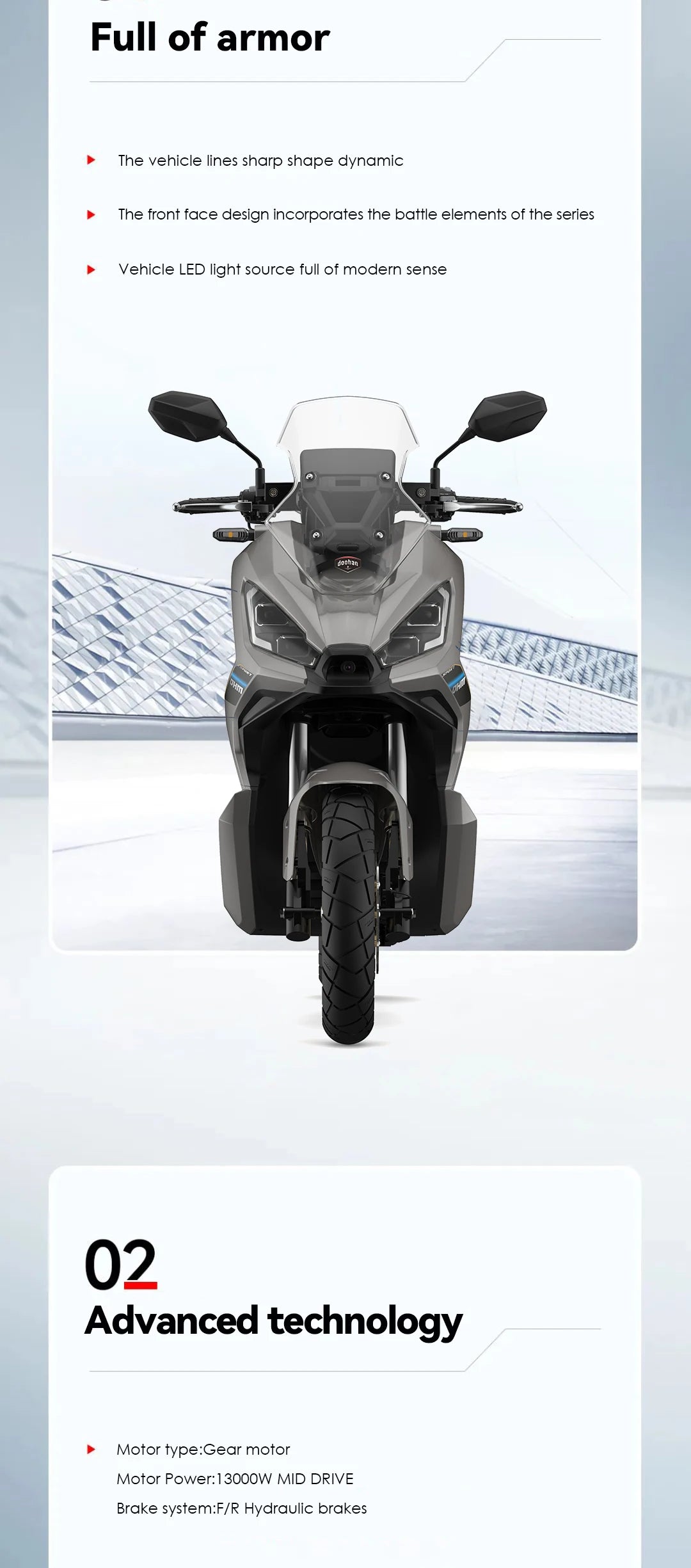 Hezzo XBURNER Moto Électrique