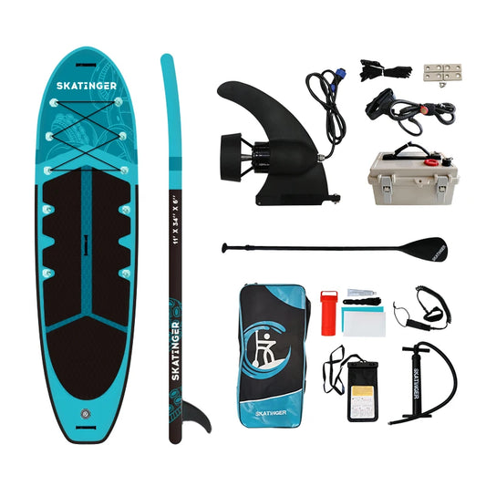 Planche SUP Électrique Skatinger 260‑430 cm Haute Vitesse