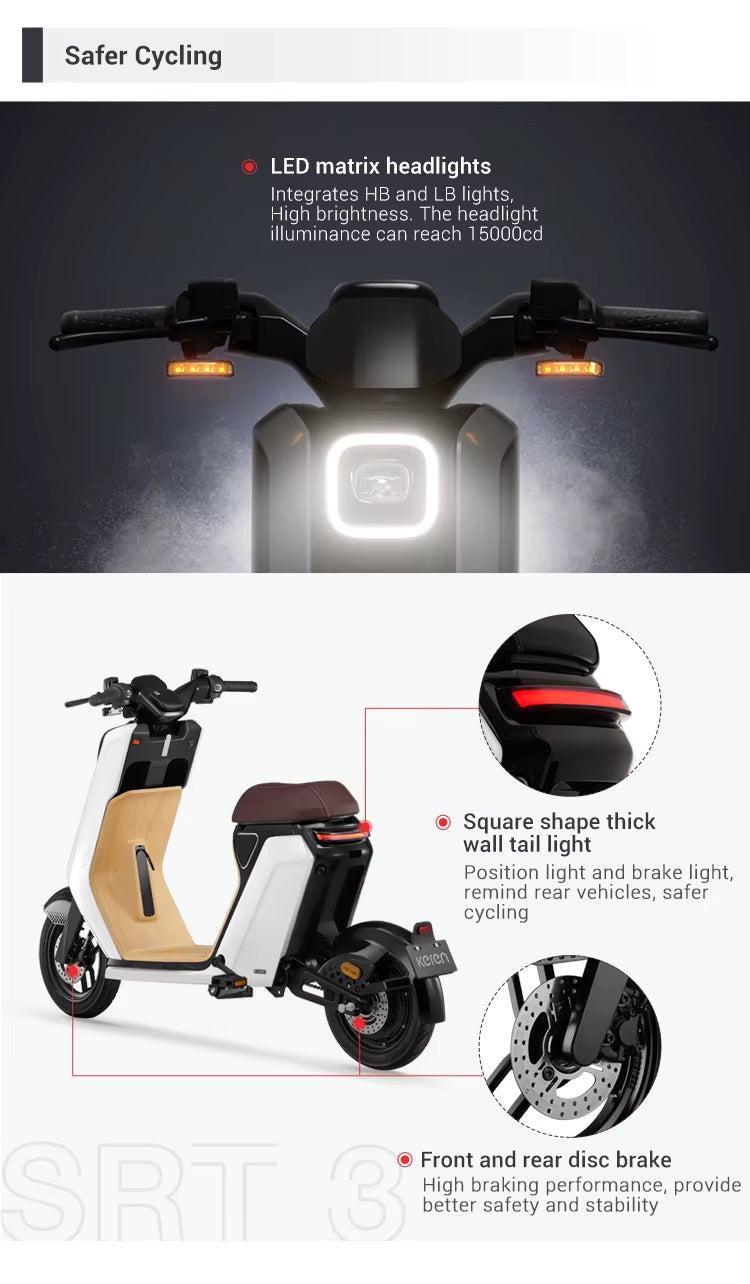 scooter électrique SRT 3 Pro keren