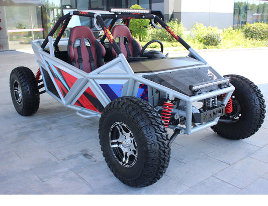 Buggy Électrique Tout-Terrain Super Puissant 21kW avec Suspensions Double A-Arm