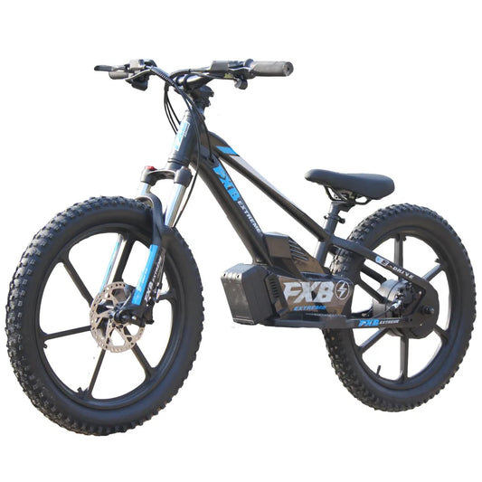 Vélo électrique enfant 20 pouces FXB 600W motorisé suspension hydraulique