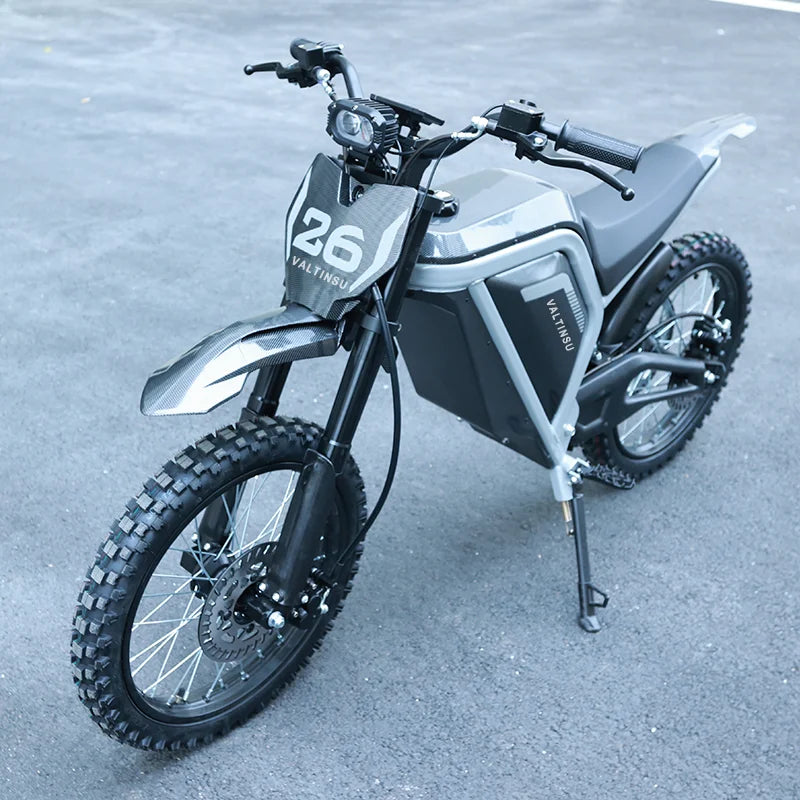 Moto tout-terrain électrique Aluminium 60V 2500W EM‑22 Bleu