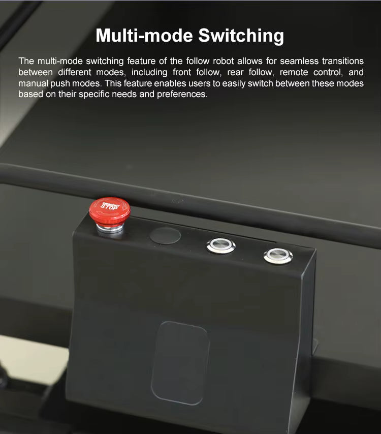 Chariot Électrique FOLO‑100 100 kg, Robot de Livraison Automatisé