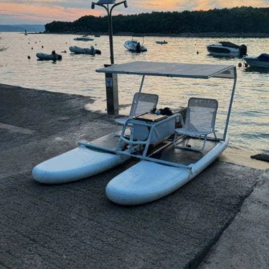 Catamaran gonflable hautes performances SUP 2 places PVC renforcé