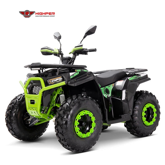 Quad Tout-Terrain Électrique 72V 4x4 Adultes HighPer Puissant Agricole