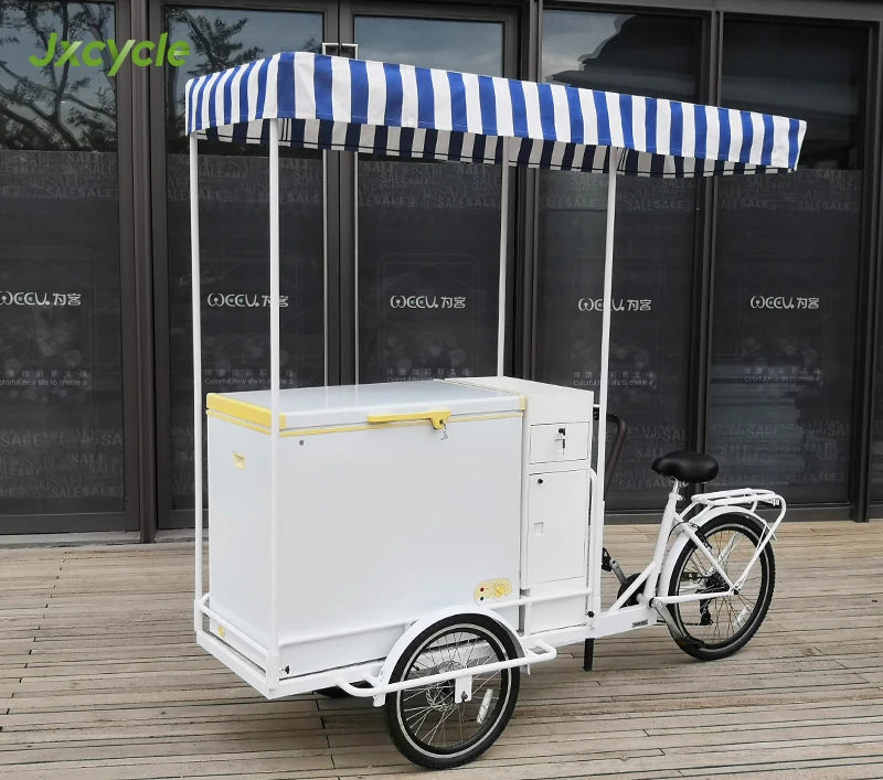 Tricycle Cargo Électrique Congélateur 250W 36V 200L