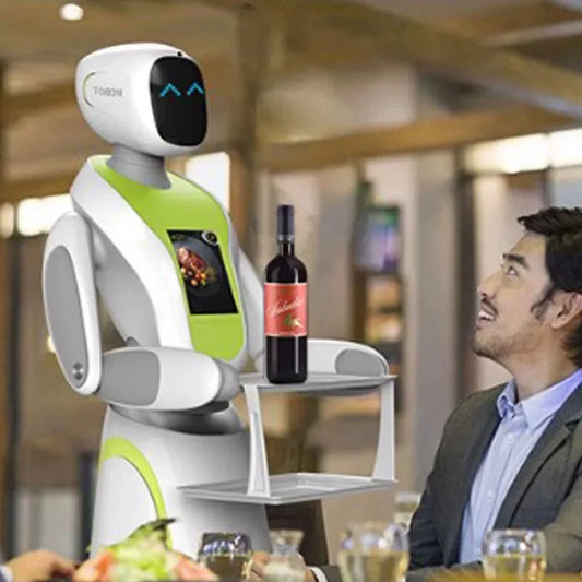 Robot serveur autonome pour restaurants, navigation et évitement d’obstacles