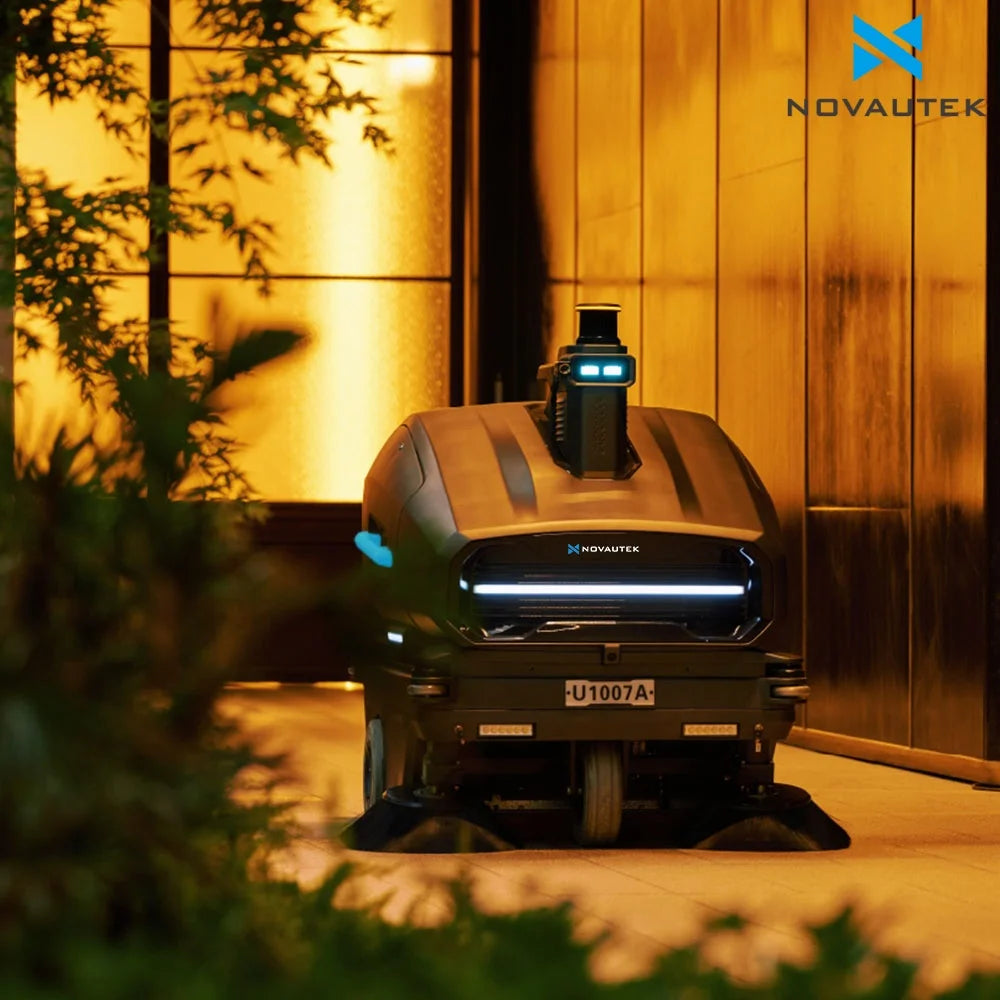 Robot de nettoyage extérieur autonome iStar-9, haute capacité