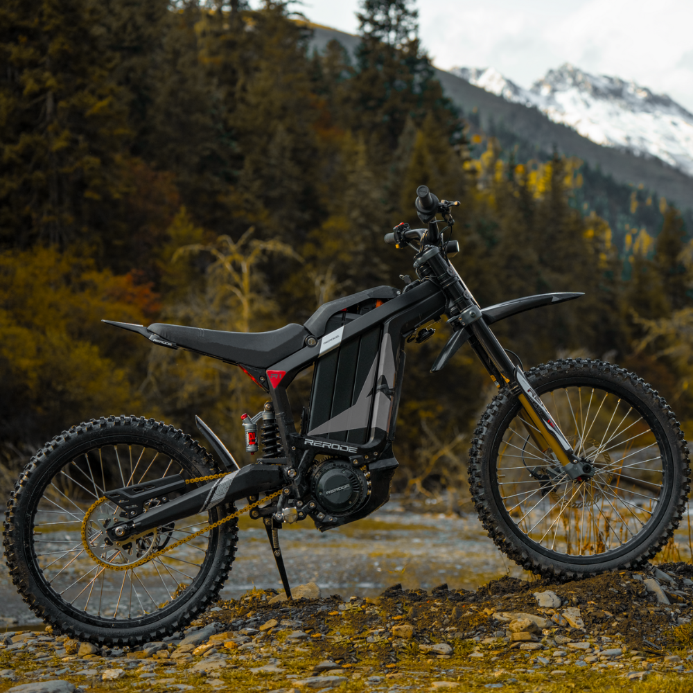 Rerode R1 72V | Moto Cross Électrique 10000W 85 km/h | 59 kg – Batterie CATL