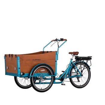 Tricycle Cargo Steel Frame 26" Three Wheel Dutch Front Load No Electric