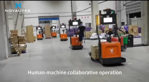 Robot Logistique Autonome F2 Pro 2000kg Navigation Laser