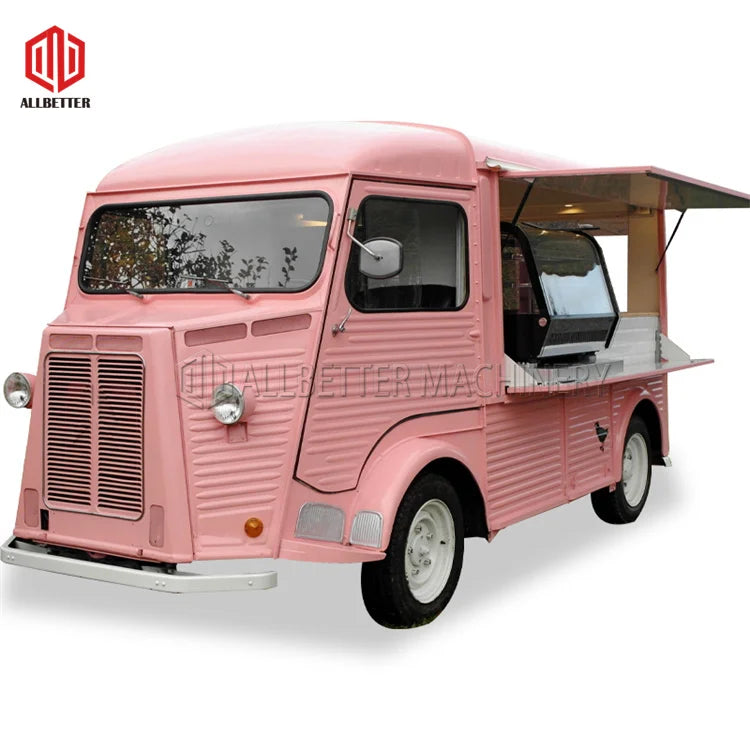 Camion-restaurant électrique Allbetter 4800mm x 2100mm x 2300mm
