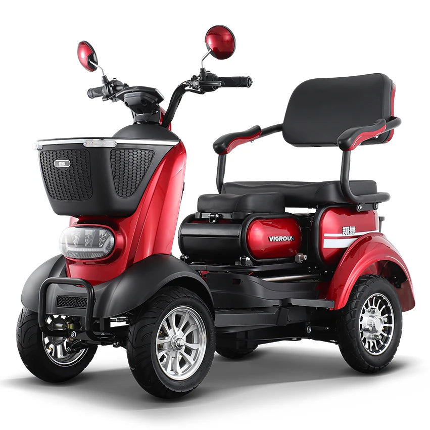Scooter électrique à quatre roues XW4 – Sécurité et Confort