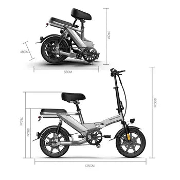 Vélo électrique pliable 350w 500w