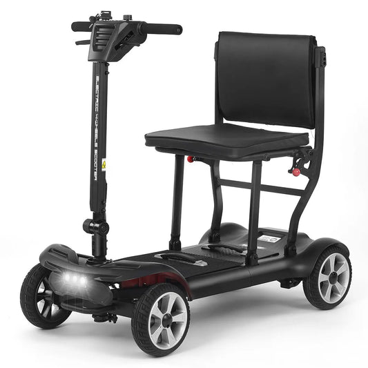 Scooter électrique 4 roues tout‑terrain, pliable, haute vitesse