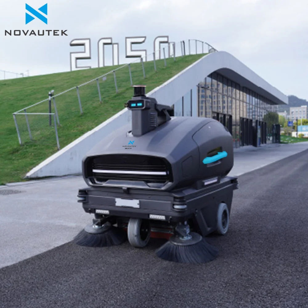 Robot de nettoyage extérieur autonome iStar-9, haute capacité