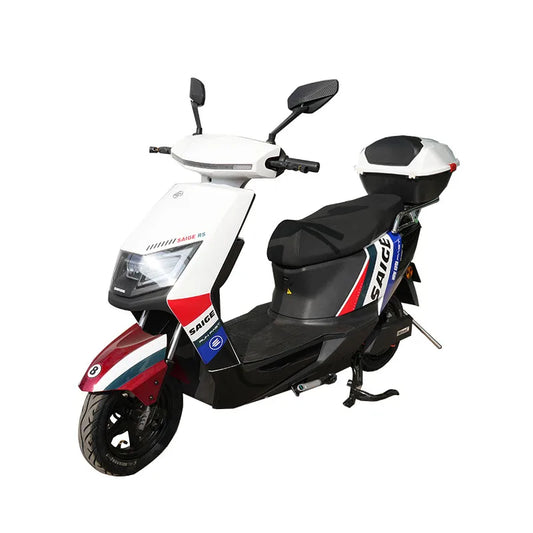 Scooter Électrique Haute Puissance 1200W 100km Portée Longue pour Adultes