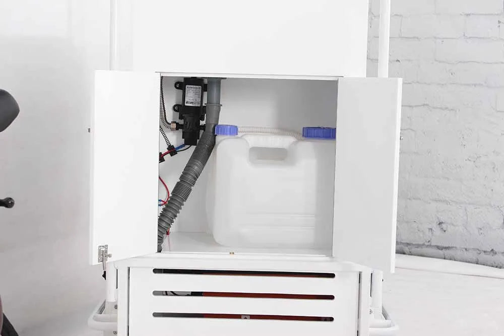 Tricycle Cargo Électrique Congélateur 250W 36V 200L
