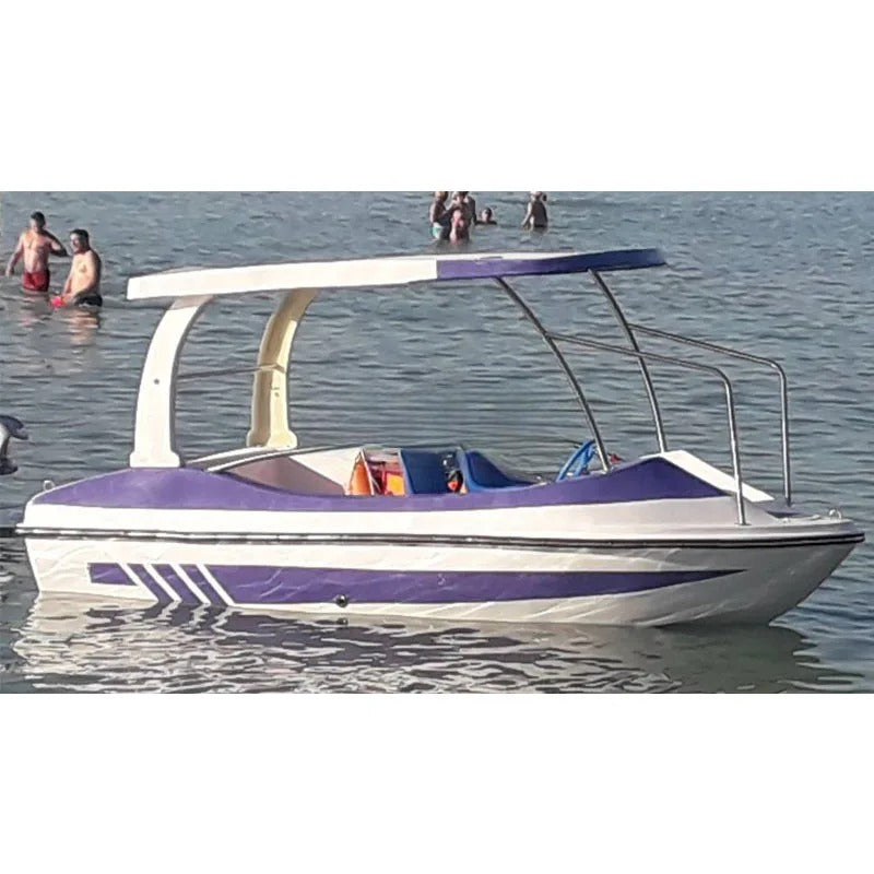 Luxury Electric Boat 4 Personnes 24V 500W Water Sports