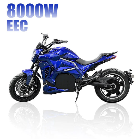 Moto électrique adulte haute vitesse 72V 5000W 150km/h