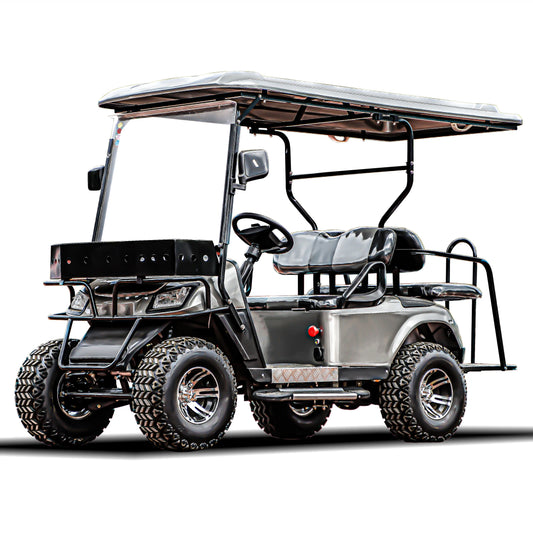 Chariot de golf électrique 60V 4 roues 4 places personnalisable