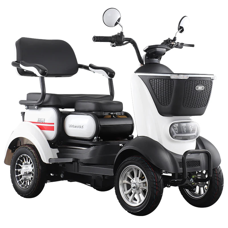 Scooter électrique à quatre roues XW4 – Sécurité et Confort