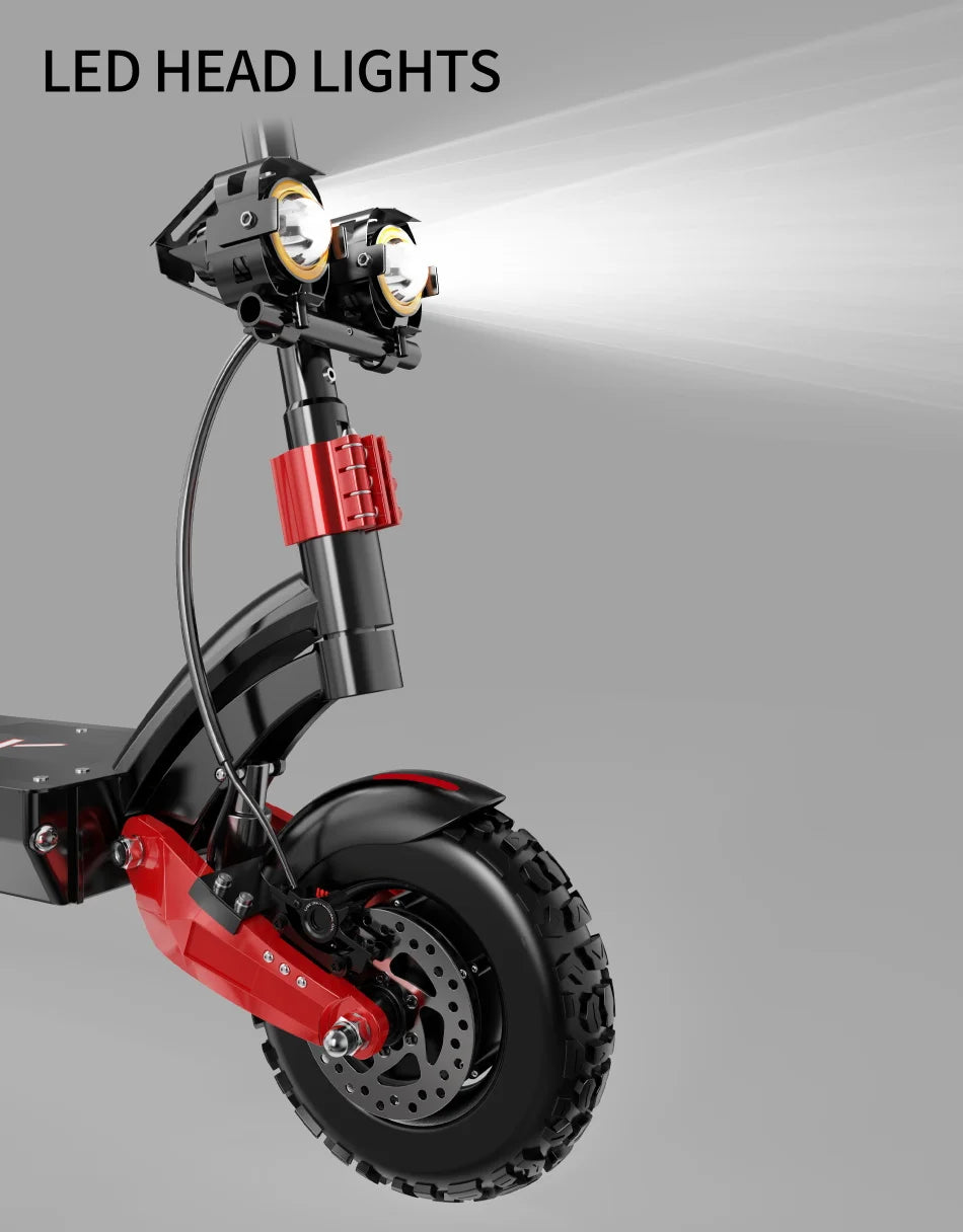 X-Tron X10 2400W Dual Motor Adults Max 65km/h electric scooter distance 90 km 