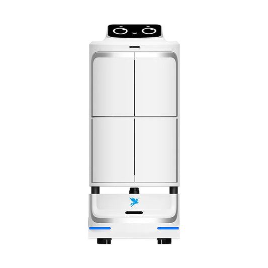 Robot de livraison de repas autonome Scud Hotel – Service rapide