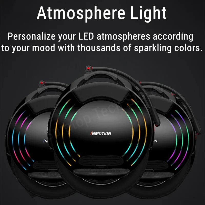 Inmotion V10F Monocycle Électrique 2000W 40km/h Batterie 960Wh Haute Performance