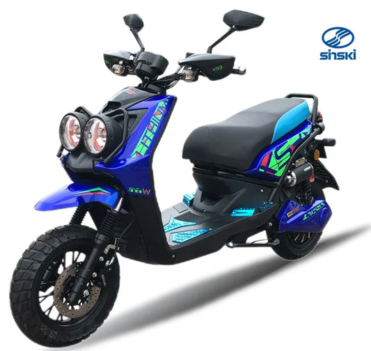 Moto électrique haute vitesse 3000W, 110 km/h, 150 km d'autonomie