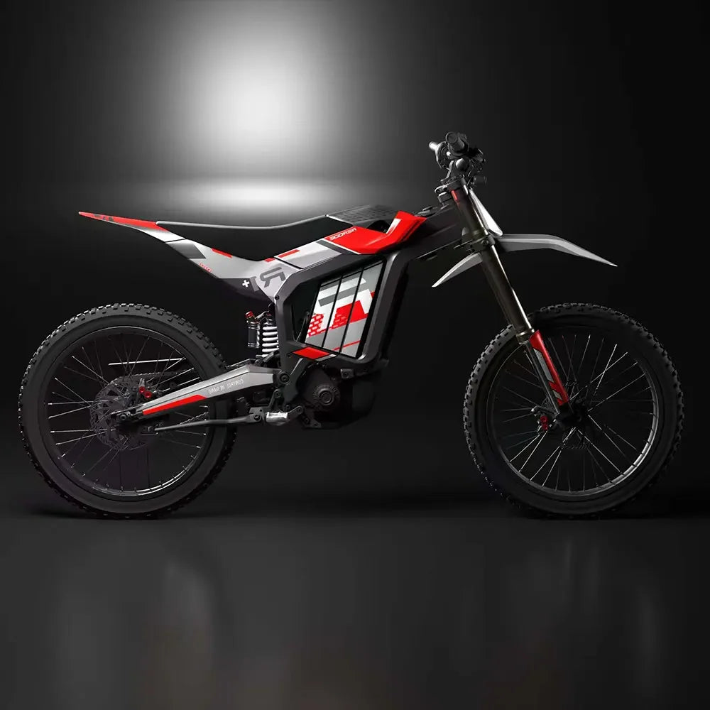 All‑Terrain Electric Dirt Bike 72V 40Ah 17 kW 95 km/h