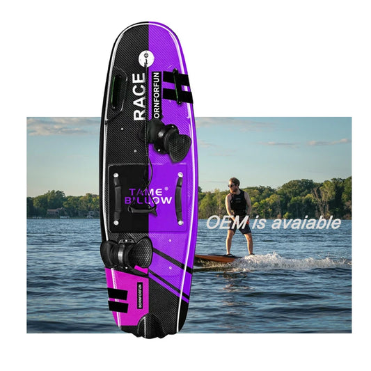 Planche à surf électrique haute vitesse 12kW, carbone, 52km/h