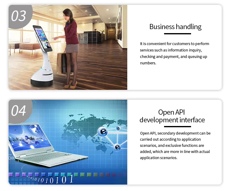 Robot IA de Sécurité et Accueil Professionnel Jupiter