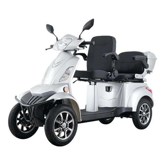 Trottinette électrique Vista Quater-L1 60V à double siège, 4 roues