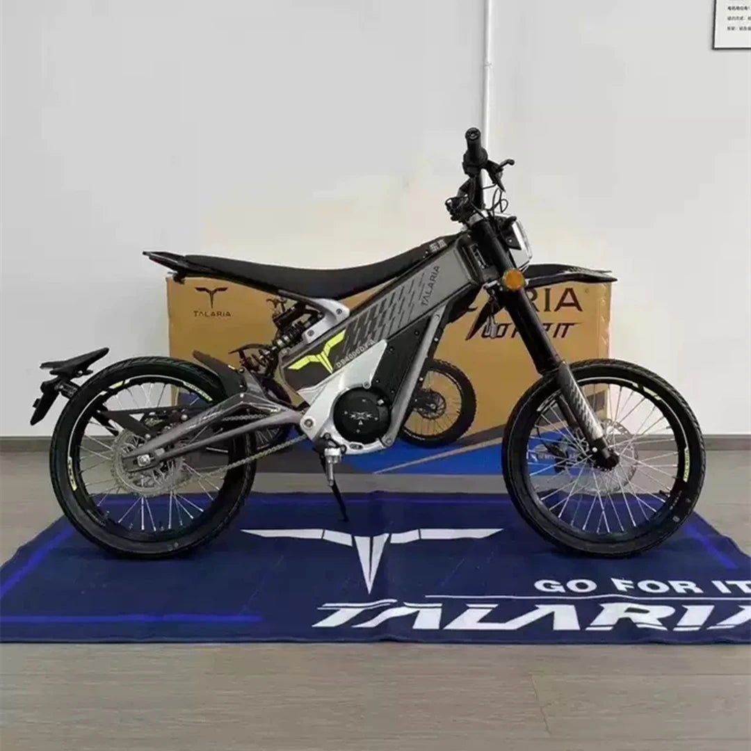 Moto Électrique Tout‑Terrain 5000W 19 Pouces Vitesse 75 km/h Capacité 40 Ah
