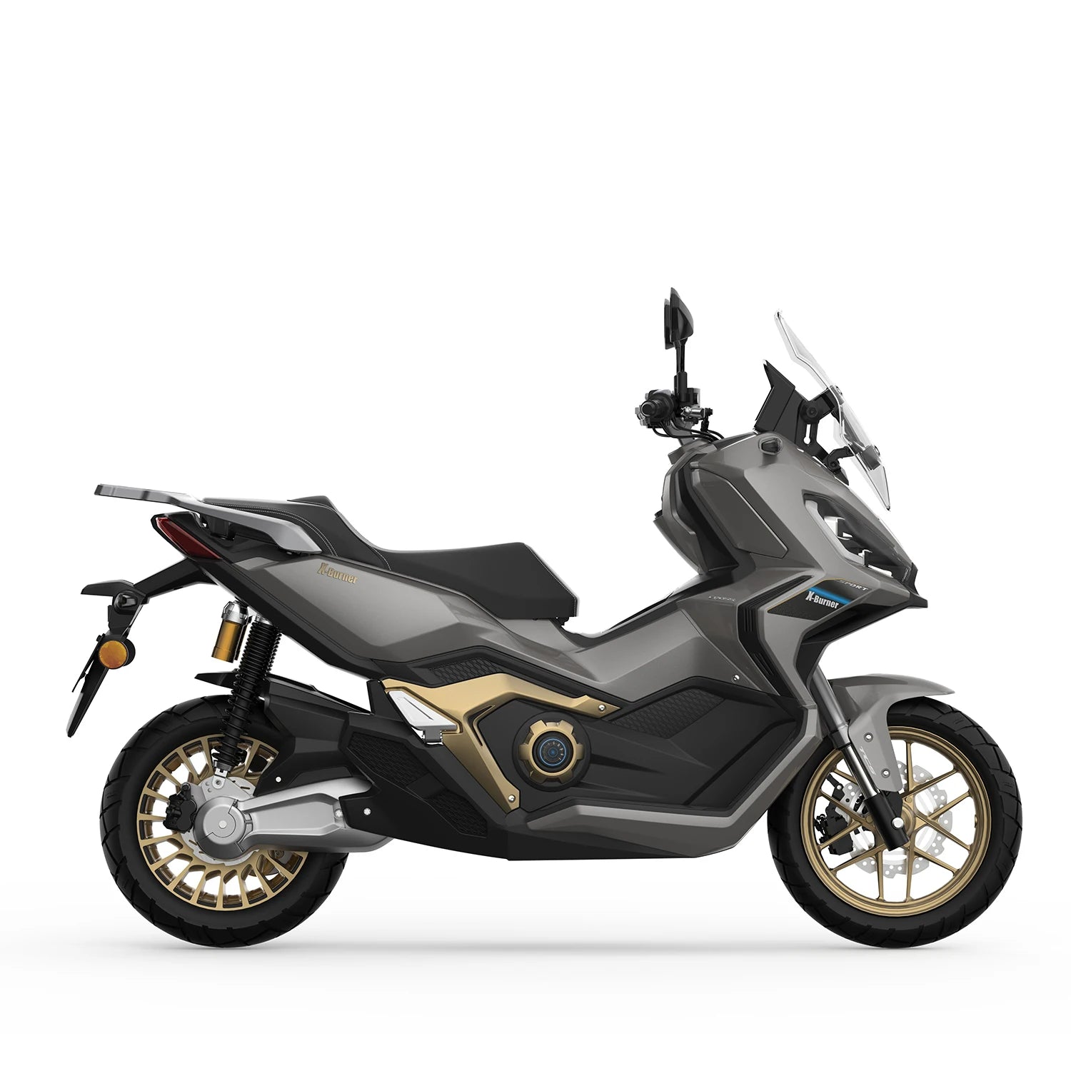 XBURNER Moto Électrique 72V 13000W Course Rapide 120km/h