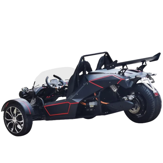 Smart Roadster Électrique Liqian 12000W 72V 150AH Vitesse 120 km/h