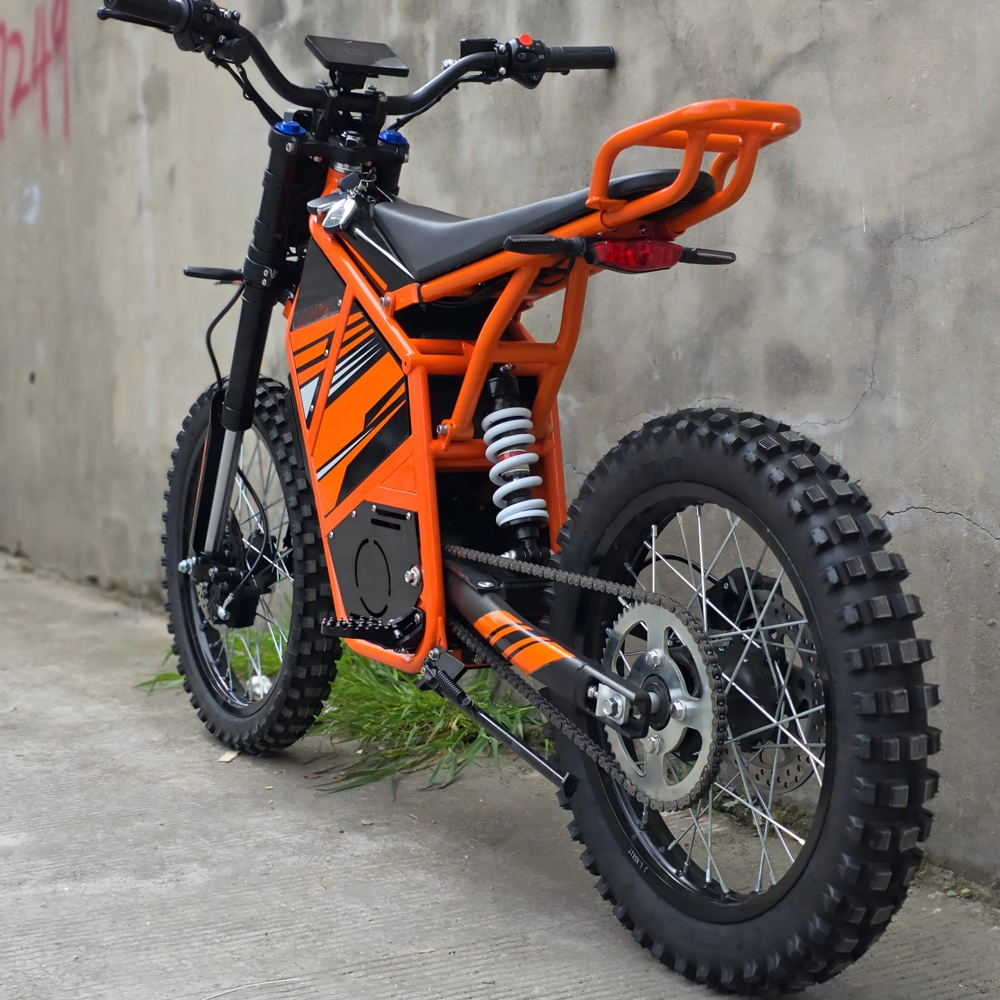 Moto Tout-Terrain Électrique 72V X50-Trail 10000W 120km d'Autonomie