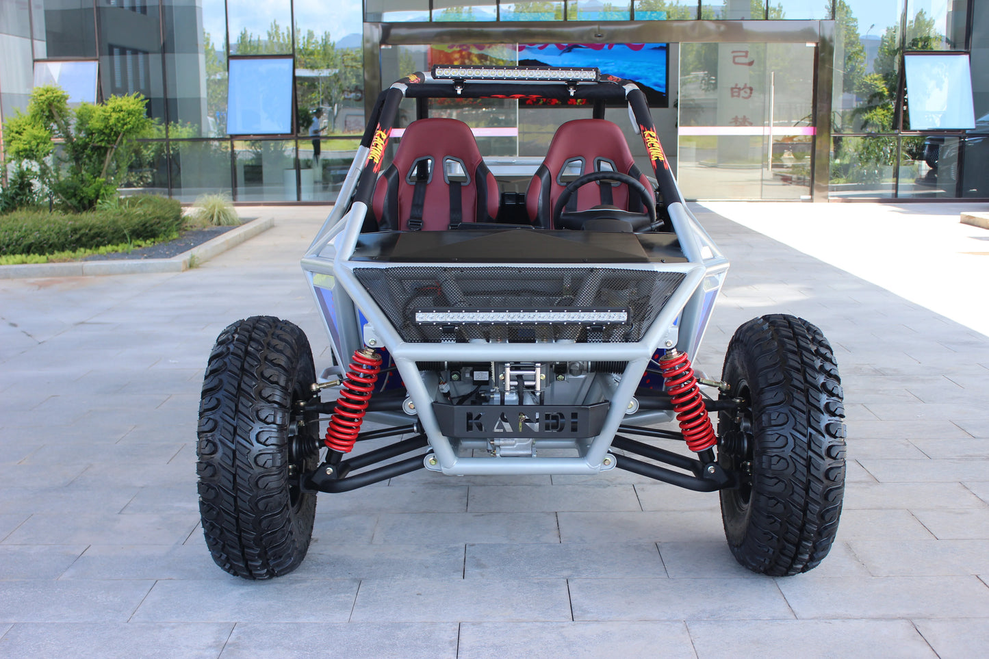 Buggy Électrique Tout-Terrain Super Puissant 21kW avec Suspensions Double A-Arm