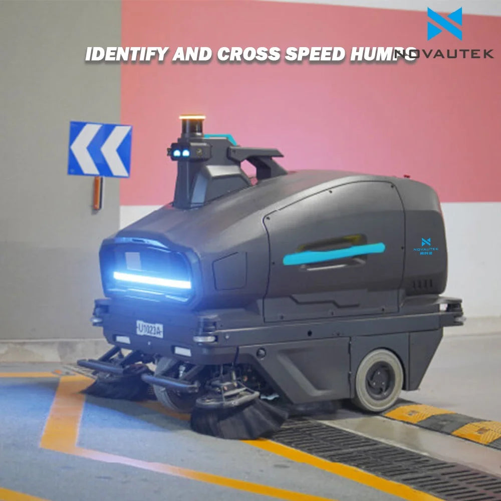 Robot de nettoyage extérieur autonome iStar-9, haute capacité