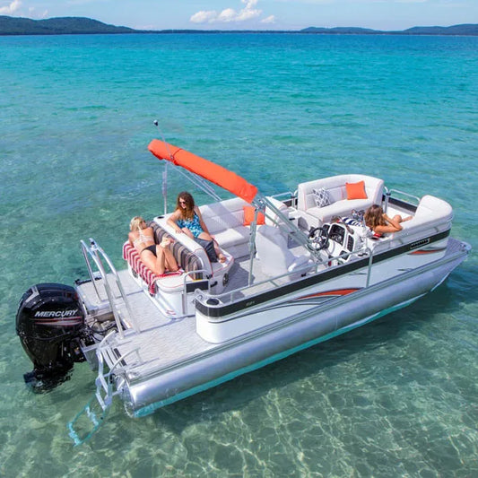 Bateau ponton électrique 18 ft Kinocean – Sport, pêche, dressing