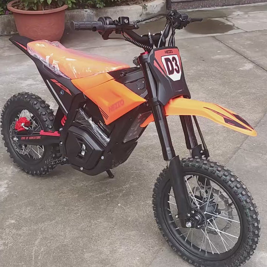 HEZZO D3 Electric Dirt Bike  60V 8000W Middrive Ebike 30AH Electric OffRoad Bike Dirt Bike 17/14Inch Enduro Electric Motorcycle