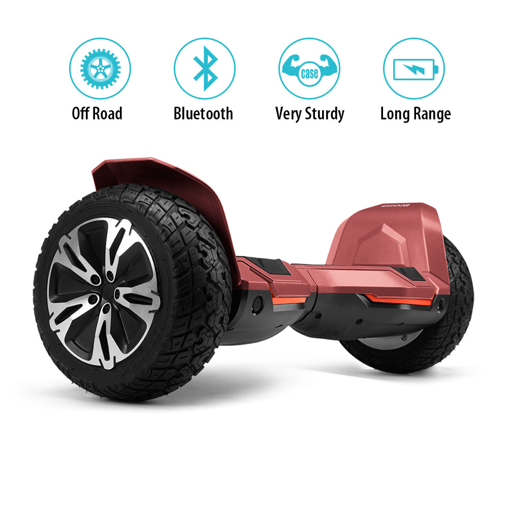 Elektrisches Hoverboard, maximale Belastung 120 kg, Batterie 4 Ah, Geschwindigkeit max. 16 km/h, Reichweite 10/15 Kilometer 